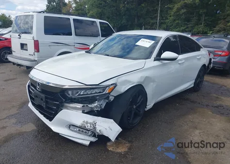 2019 Honda Accord Sport из США, поврежденный, VIN 1HGCV1F30KA157158